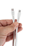 Borwon BW-02 Type-c To Lightning USB Kablo