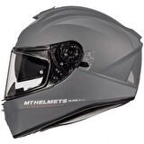 Mt Blade 2 Sv Solıd A2 Kapalı Kask Gls Mat Tıtanıum Kask SMALL