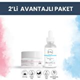 Nemsiz, Kuru Ve Mat Ciltler Için Nemlendirici Serum (HYALURONİK ASİT %2 B5) Ve Nemlendirici Krem