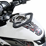 Gp Kompozit Depo Üstü Artçı Tutamak Siyah Bajaj Pulsar Ns 200 2011-2024