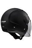 Airflow 2 Yarım Yazlık Kask Mat Siyah Large
