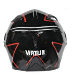 Monero Kask Çene Açılır Vizörlü Siyah Kırmızı Vrt Md-808 LARGE