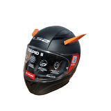 Motospartan Kask Süsü Kanat Turuncu