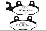 Ebc Fren Balatası Sfa228 2007-2012 Peugeot Geopolis 250 Ön  (nissin Kaliper)