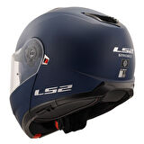 Ls2 Strobe 2 Çene Açılır Mat Navy Mavi LARGE