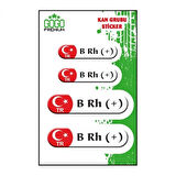Gogo Kan Grubu Beyaz Dörtlü Damla Etiket Iıı B Rh(+)