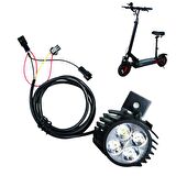Elektrikli Scooter Ön LED Far M4 Pro