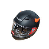 Motospartan Kask Boynuzu Turuncu 4cm