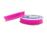 Pembe Misina 0.7 mm Esnek Silikon El İşi Takı Aksesuar Misinası - 1 Adet