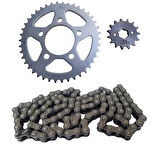 Motospartan Ön-arka Zincir Dişli Seti 42-15t 428h-128l Mondıal Drift L