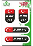 Gogo Kan Grubu Siyah Dörtlü Damla Etiket Iıı B Rh(+)