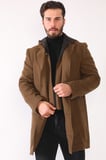 PLT8376 DEWBERRY ERKEK PALTO-CAMEL