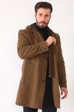 PLT8376 DEWBERRY ERKEK PALTO-CAMEL