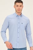 Dewberry Erkek Gömlek Mavi G771 | Günlük ve Ofis Giyimi, Jean, Chino ve Kumaş Pantolon Kombinleri, Ceket ve Blazer Altına Smart Casual Stil, İşten Hafta Sonuna Şehir Gardırobu, Arkadaş Buluşmaları ve Akşam Yemeği, Loafer veya Sneaker ile Kombinleme