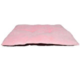 Patiderm Pelüş Kedi Köpek Yatağı Yer Minder - Pembe XL