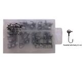 Captain 6435 Compact Eco Kutulu Jig Head Seti 5gr 35 Adet