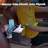 Polham Çok Amaçlı Araç Organizatörü Ve Havlu Araç Araba Kol Dayama Bölmesi Konsol Çok Amaçlı Organizatör