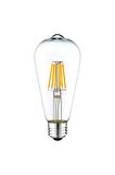 St64 4w 6500 K Beyaz Led Rustik Dekoratif Ampul Vintage Aydınlatma