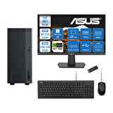 Asus Expertcenter P500MV Intel Core I7-13620H 80GB Ddr5 256GB SSD WIN11PRO 4GB/GT730 100HZ IPS 27" Mon Minitower Masaüstübilgisayar WF7136216512B0DW26+ZETTAUSBBELLEK