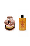 Bronzy Glow Fondöten Fırçası 247 + Işıltılı Saç & Vücut Nemlendirici Yağ - 100 ml