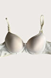 Mikro Kumaş İçi Boş Balenli Günlük Tek Desteksiz Sütyen
