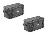 Givi XL01 Suya Dayanıklı Genişleyebilir Sele Çantası – 15LT / 20LT Cargo Bag (2 adet)