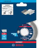 Professional 1x EXPERT HardCeramic Elmas Kesme Diskleri (Sert fayanslar, Sert taş, Ø 85 mm, Aksesuar Küçük Avuç Taşlama Makinesi)