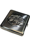 Sorendy 20135 Metal Sigara Tabakası Kare Tasarım Standart Kısa Tabla 90mm