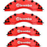 Brembo KALİPER KAPAĞI 4LÜ KIRMIZI Yağ Hortumlu
