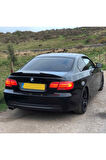 Bmw E92 Uyumlu coupe psm boyalı spoiler (Pianoblack) 2005-2012 arası