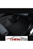 Seat Leon 5f 2013 + Hatchback Aracınıza Özel Prime Siyah Halı Siyah Kenar Halı Paspas