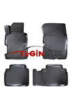Honda Civic sedan Bagaj Havuzu 2006 + Siyah 3D Havuzlu Paspas