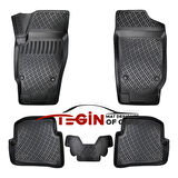 Seat İbiza 2003 Bagaj Havuzu + Siyah 3D Havuzlu Paspas