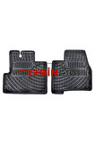 Citroen Jumper 2021 3D Havuzlu Paspas Siyah