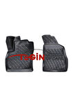 Fiat Fiorino Panelvan 2 Parça 2011 3D Havuzlu Paspas Siyah