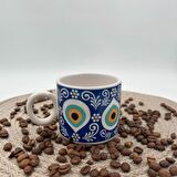 Seramik Kupa Bardak Mug Nazar Boncuğu Baskılı 05