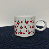 KİRAZ DESENLİ BASKI KUPA 02