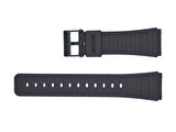 Fado Casio Uyumlu Dbc-62  Siyah Silikon Saat Kordonu