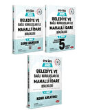 Data 2025 Belediye ve Bağlı Kuruluşları İle Mahalli İdare Birlik 4.Grup Soru + Deneme + Konu 3 Lü