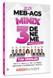 İndeks Akademi 2025 MEB-AGS Tüm Dersler MiniX 3 Deneme Çözümlü İndeks Akademi Yayıncılık