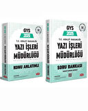 Data 2025 GYS Adalet Bakanlığı Yazı İşleri Müdürlüğü Konu + Soru 2 li Set Data Yayınları