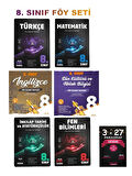 Fit Yayınları 8. Sınıf Lgs Hazırlık Föy Seti | Türkçe, Matematik, Fen, Ingilizce, T.c. Inkılap, Din Kültürü Testleri