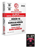 Editör 2025 GYS Aile ve Sosyal Hizmetler Bakanlığı Müdür ve Kuruluş Müdür Yardımcısı Soru Bankası Çözümlü