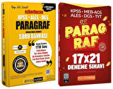 Pegem + EVP 2025 KPSS ALES DGS Paragraf Ezberbozan Soru Bankası + 21 Deneme 2 li Set Pegem + EVP Akademi Yayınları