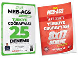 İndeks + Yönerge 2025 MEB-AGS Simülasyonu Türkiye Coğrafyası 25+17 Deneme 2 li Set - Alican Demir İndeks Akademi + Yönerge Yayıncılık