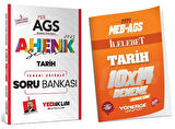 Yediiklim + Yönerge 2025 MEB-AGS Tarih Soru Bankası + 14 Deneme 2 li Set Ahenk Serisi