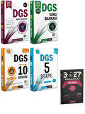 Pegem 2025 DGS Konu + Soru Bankası + 10+5 Deneme 4 lü Set+AnlaKazan PAragraf
