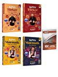 Yediiklim 2026 KPSS Türkçe + Matematik Atölye Video Ders Notları + Soru Bankası 4 lü Set+AnlaKazan Paragraf