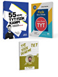 Parlayan Proje + Nihat Bilgin TYT Fizik 55 Günde Fizik Kampı + Soru + Ders Ortamı Deneme 3 lü Set