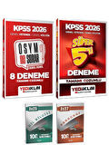 Yediiklim 2026 KPSS Genel Yetenek Genel Kültür ÖSYM Ne Sorar Süper 8+5 Deneme 2 li Set Anla Kazan Deneme